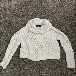 Kendall + Kylie Cream Sweater